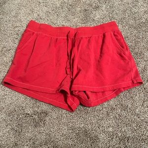 Red Old Navy Cotton Shorts